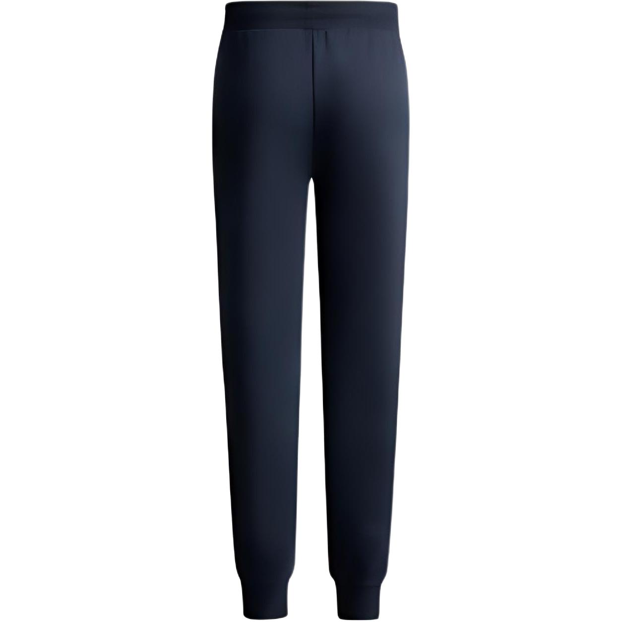 Emporio Armani EA7 Logo Print Drawstring Cuffed Casual Pants Men bottoms Navy-Blue 6LPP78-PJARZ-1554 XS