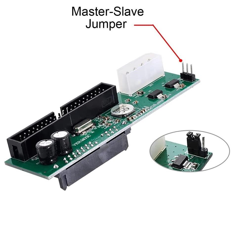 1× SATA To PATA/IDE Adapter For 3.5" 2.5" HDD Convert Parallel ATA To Serial ATA