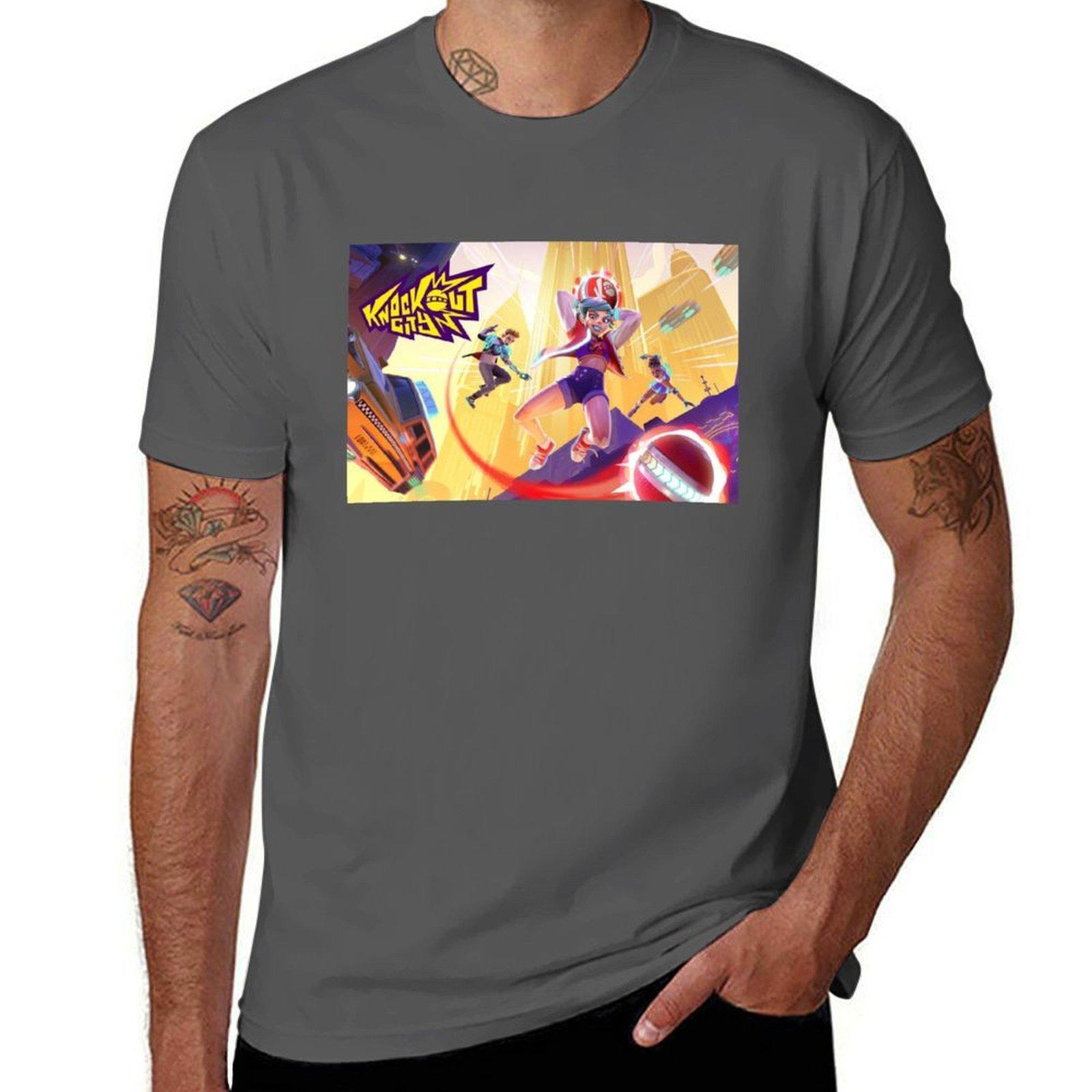 

Knockout City T-Shirt t shirt personalised t shirts cotton 100% cotton t shirts man 100% T-Shirt 4XL