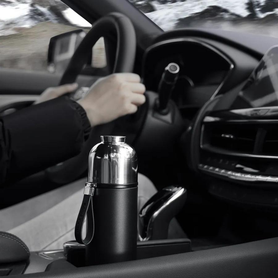 SamaDOYO 304 Stainless Steel Double Layer Insulated Cup Tea Water Separation Brewing Cup Portable Cup Travel Tea Set