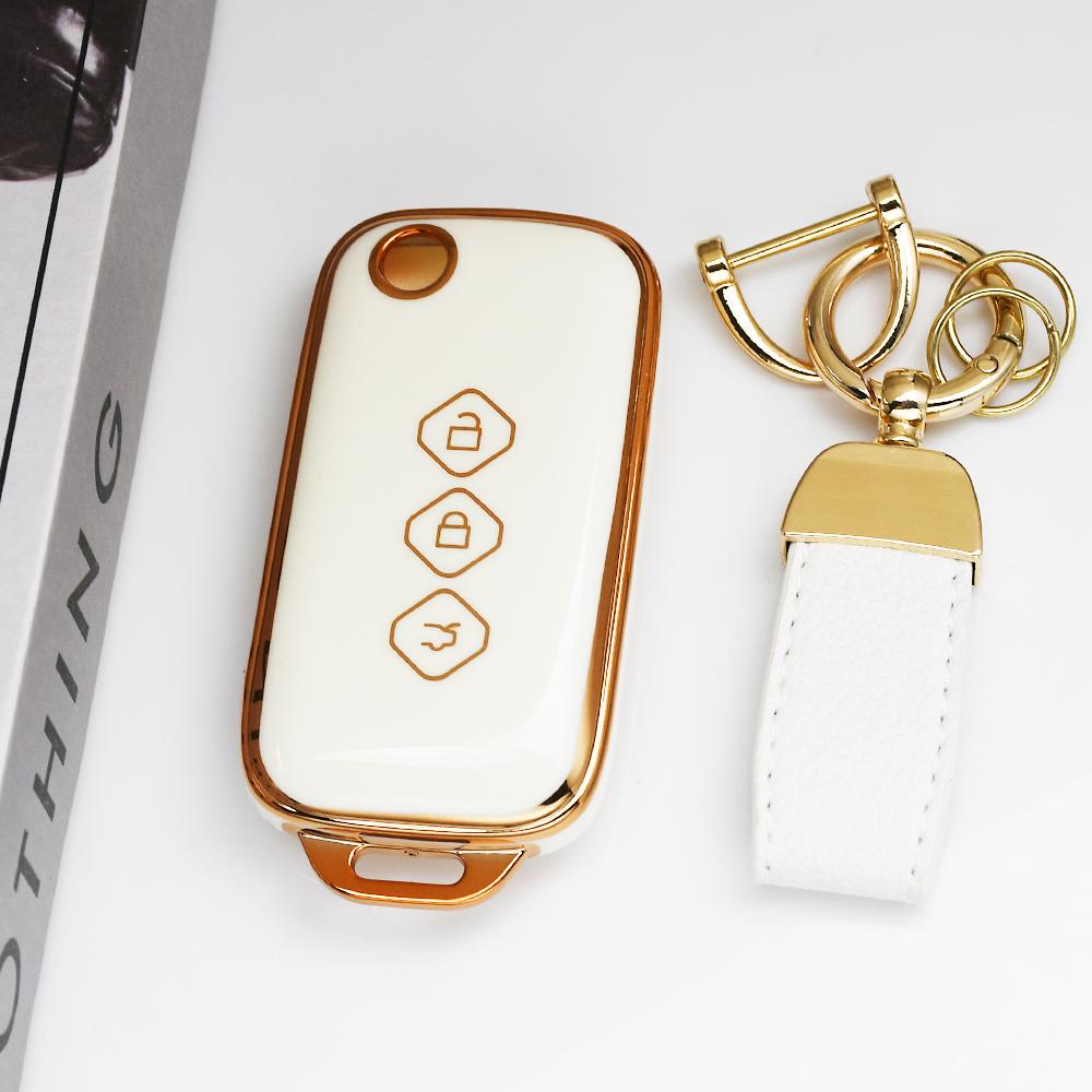 Tpu Flip Remote Car Key Case For Baojun 510 730 360 560 Rs-5 530 630 Wuling Hongguang S Chevrolet Aveo Trax Groove Captiva