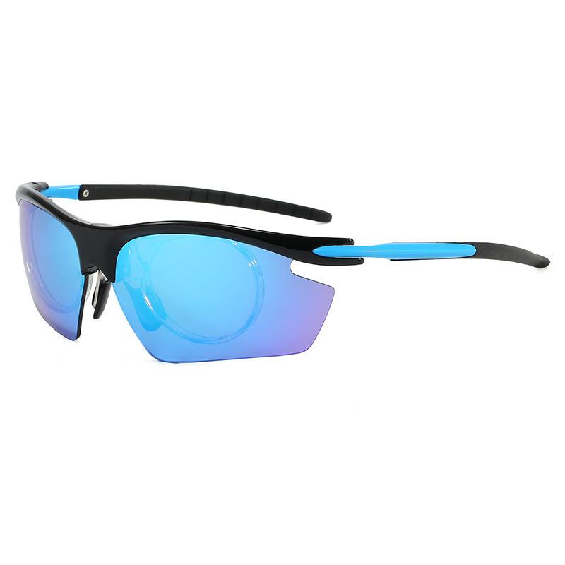 Cross Border New Outdoor Sports Cycling Glasses Card Myopia Inner Circle Sunglasses Running Mountain Climbing Eye Protection Wholesale