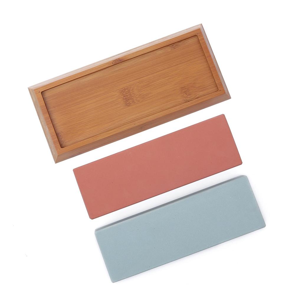 400/1000 3000/8000 Schleifstein Doppelseitiges Schleifstein-Schneidset
