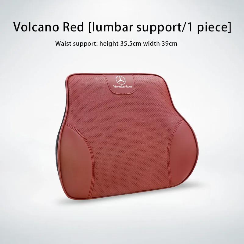QCM3 New Hot Car Seat Neck Pillows Memory Foam Headrest Lumbar Cushion For Mercedes Benz AMG W204 W205 W203 W211 W212 W213 W201 W210