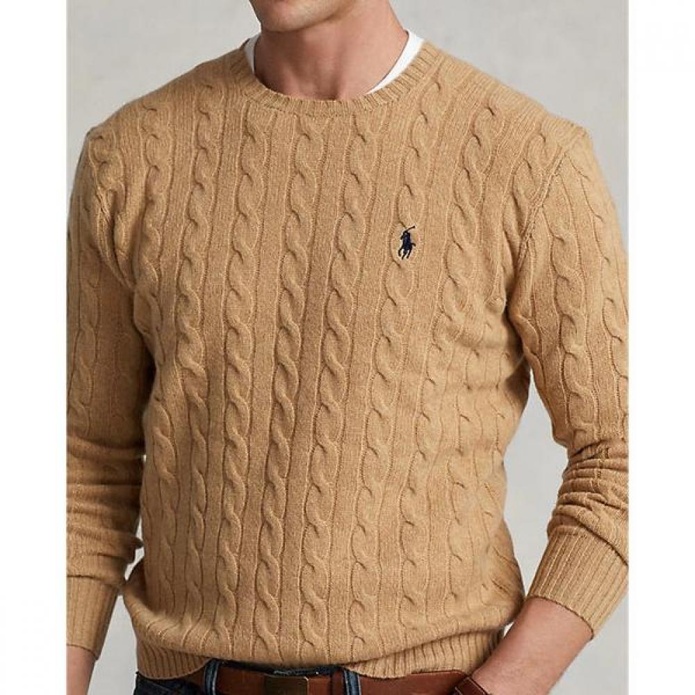 Polo Ralph Lauren Men S Cable Knit Wool caShmere Sweater mnpoSwe16821235200