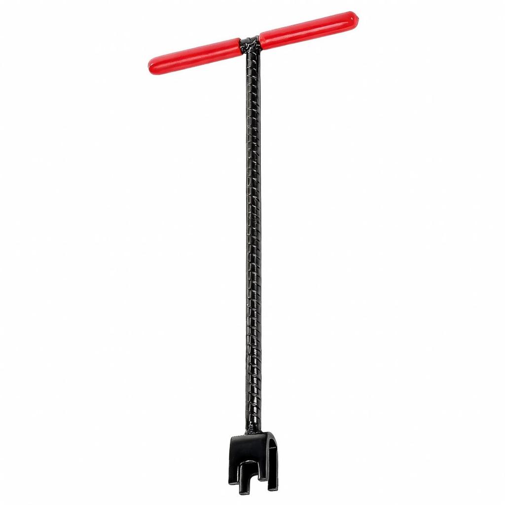 Curb Key Solid Steel Utility Shutoff Valve Tool Water Meter Wrench