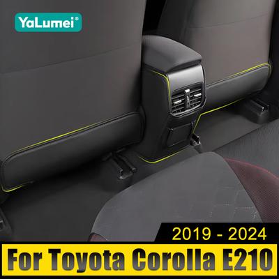 For Toyota Corolla E210 2019-2021 2022 2023 2024 Hybrid Car Seat Back Protect Cover Children Baby Kick-Proof Mat Anti Dirt Pads