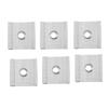 6Pcs S Shaped Camping Awning Hooks Clips RV Tent Hangers Light Hangers With Holes For Caravan Camperb Accessories