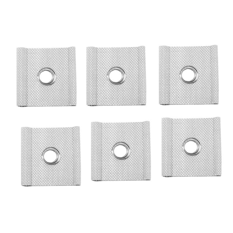 6Pcs S Shaped Camping Awning Hooks Clips RV Tent Hangers Light Hangers With Holes For Caravan Camperb Accessories