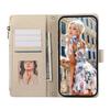 For Xiaomi Poco X7 Pro 5G/Redmi Turbo 4 5G Case Multi Card Slots Zipper Leather Phone Cover with Wrist Strap