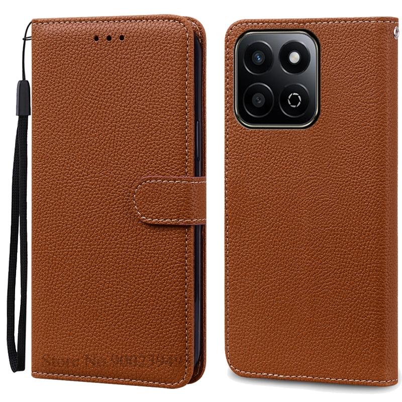 For Honor X7C Case Leather Flip Wallet Cover For Honor X7C Case Phone Covers For Honor X7 C Silicone Cover Coque Fundas Etui