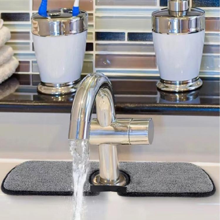 Faucet Water Absorption Pad Keep Sink Surrounding Dry From Water Spots Reusable Sink Pad