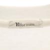 Y’s for men made in Japan Short sleeve T-shirt white Youji Yamamoto Men's Used