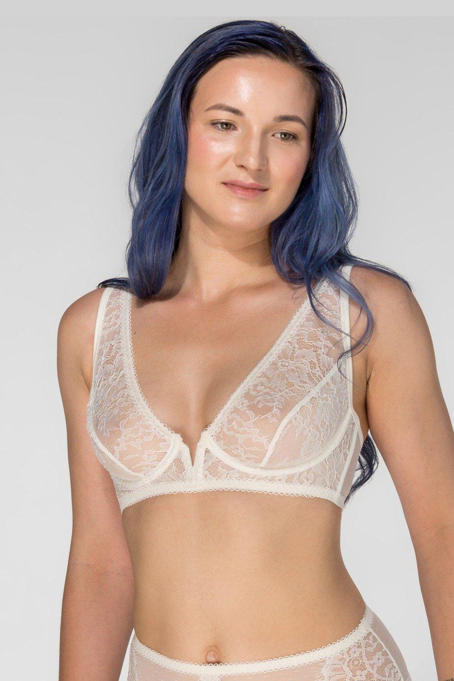 

Бюстгальтер з м якою чашкою brabrabra (85564) 80C шампанського