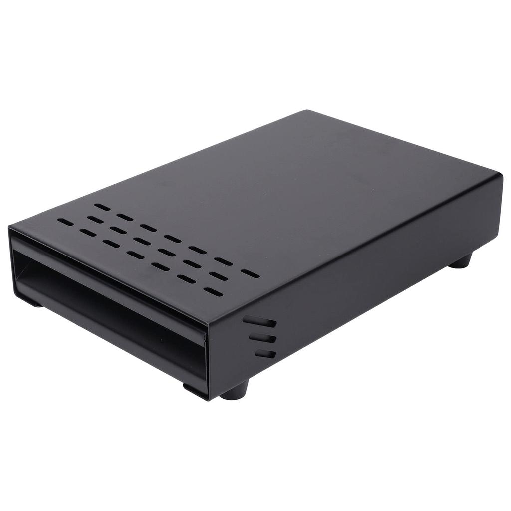 Stainless Steel Rubber Knock Box Drawer for Espresso Coffee, Thickening Coffee Residue Powder, Suitable for Home and Shop Use (Black LR063682)