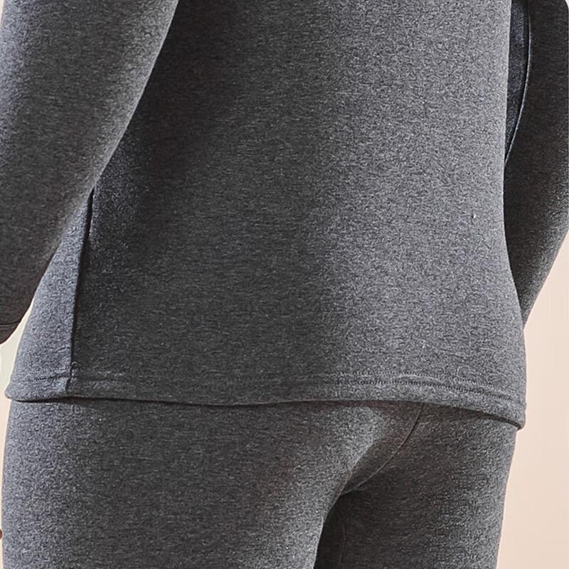 Septwolves Men's Fleece Lined Thermal Underwear Set