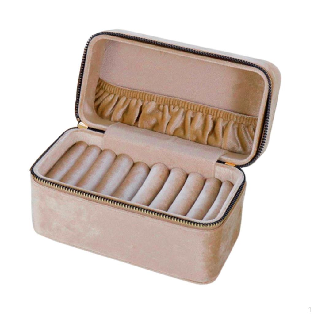 Bangle Holder Storage Box Jewelry Organizer for Watches Display Case at Home Dresser