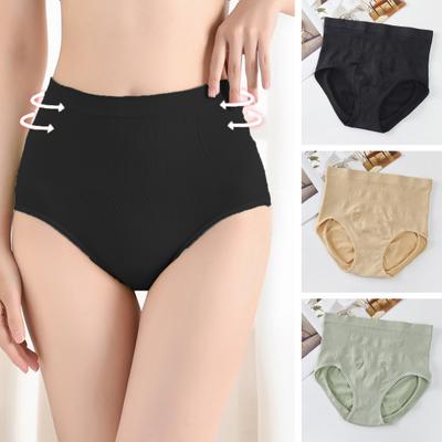 Kadınlar yüksek bel şekillendirme külot nefes vücut şekillendirici zayıflama karın iç çamaşırı popo kaldırıcı dikişsiz külot Shapewear