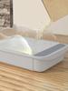 Semi-closed Splash-proof Litter Box (with Litter Scoop), New Stylish Semi-open Pet Litter Box for Cats, Easy To Care for