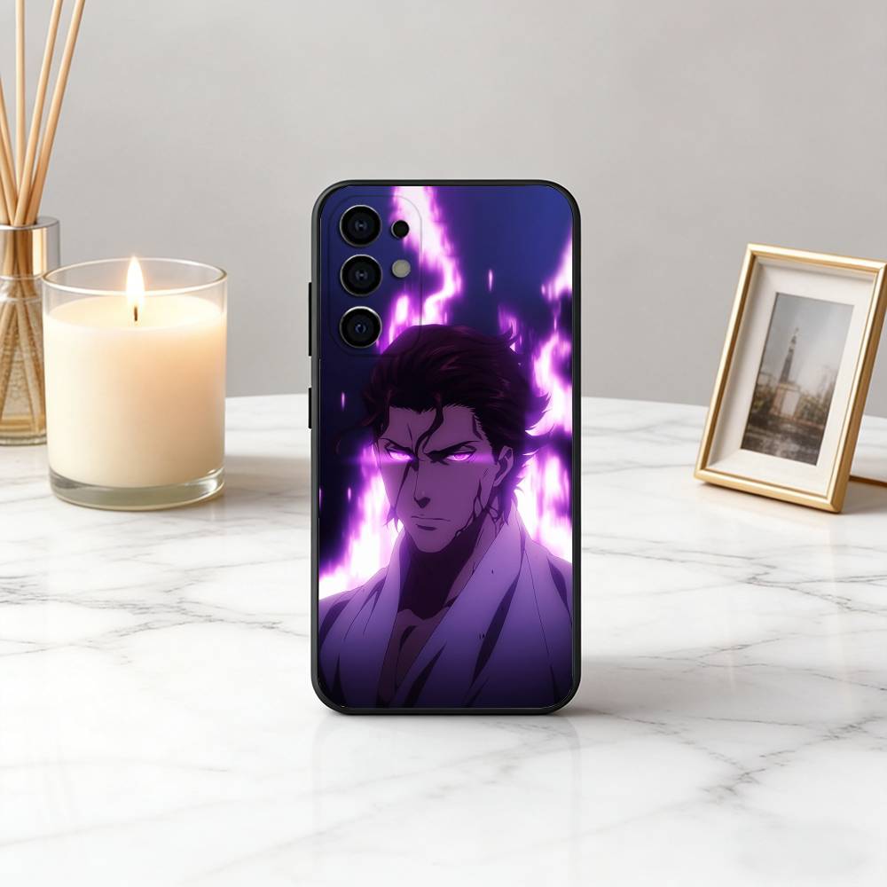 A-Aizen S-Sosuke-S Anime B-BLEA-CH Phone Case For Samsung S25,S24,S21,S22,S23,S30,Ultra,S20,Plus,Fe,Lite,Note,10,Black Cover