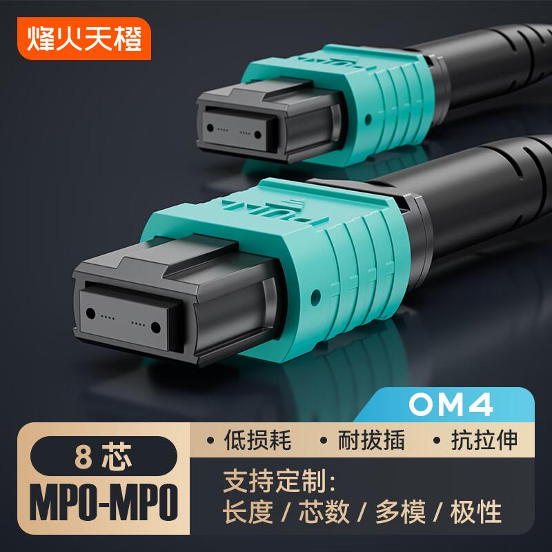 

FHTCEN MPO Multimode OM3/OM4 Fiber Optic Patch Cable 1m