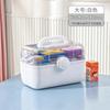 Large Capacity Family Medicine Organizer Box Portable First Aid Kit Medicine Storage Container Family Emergency Kit Box