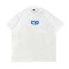 For Jinro Box Logo Tee White Men Tops KHM032173-101