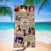 New Anime Character Printed Microfiber Beach Towel Quick Dry Water Absorbent Bath Towel