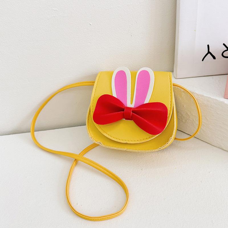 Children's Bag Versatile Kids Crossbody Bag Shoulder Bag Cute Rabbit Rar PU Bag