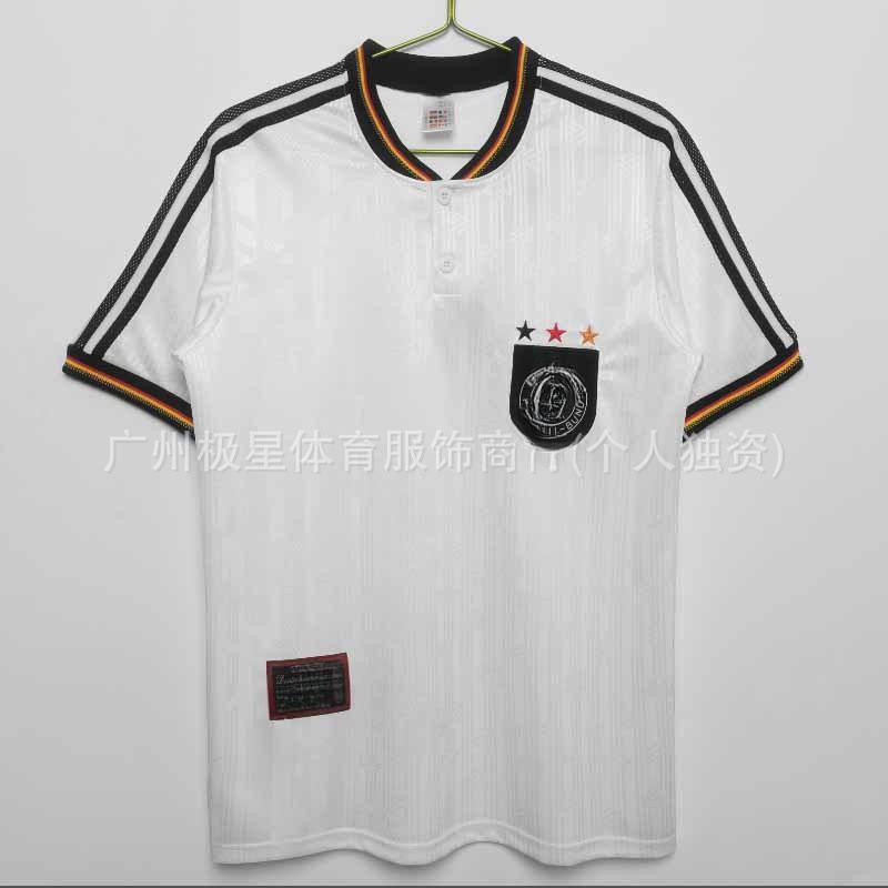 Retro France 1998 National Team Soccer Jersey Mbappe Zidane Deschamps Home Short Sleeve Football Shirt