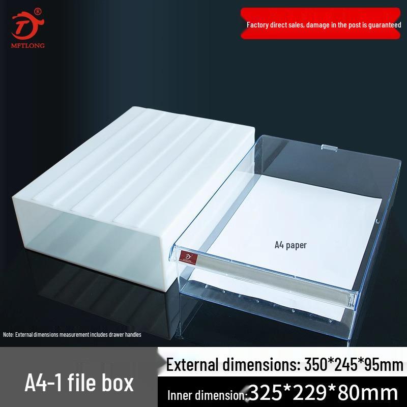 Desktop Drawer-Type Organizer Box, Thickened Storage Cabinet for Components and LEGO Bricks