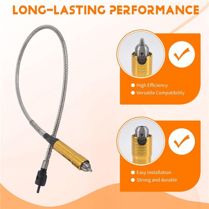 ABWR-Flexible Flex Shaft 0.3-6.5Mm For Electric Grinding Tool Shaft Tube For Hand Drill Extension Tube For Hand Drill