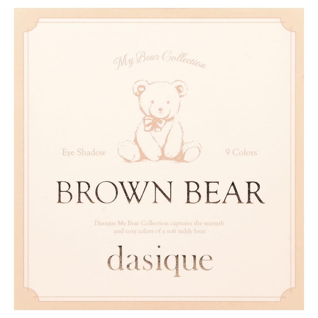Dasique, Eyeshadow Palette, 28 Brown Bear, 1 ea