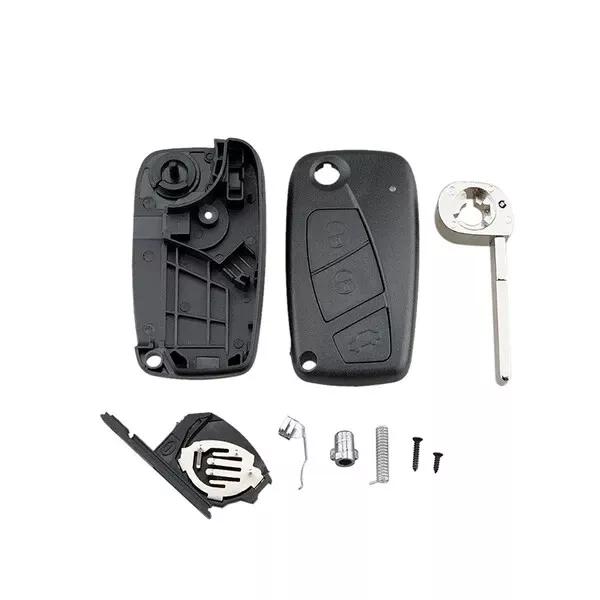 Gehäuse für Klappschlüssel mit 3 Tasten, Fiat Stilo, Ducato, Doblo, Panda, Ulysse, Punto, Bravo
