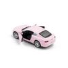 (E) Simulation Racing Car Model 1:36 pink alloy sports car series model children's toys