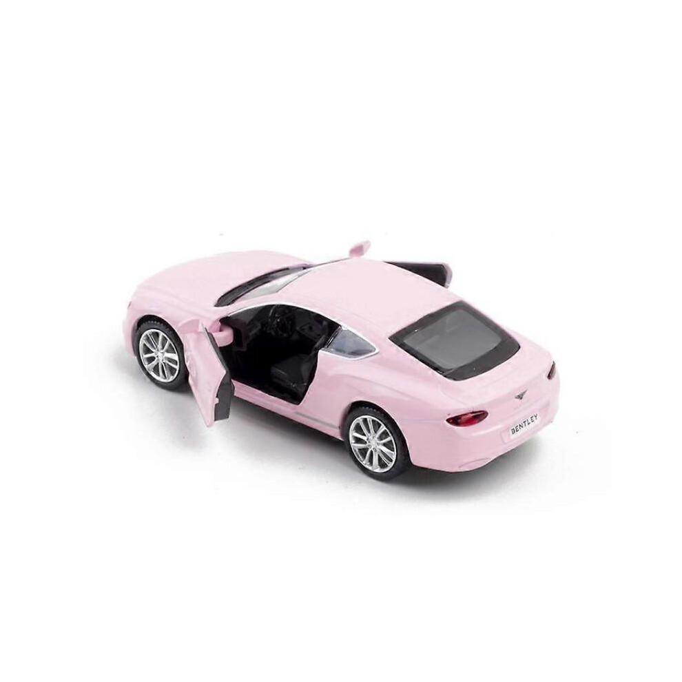 (E) Simulation Racing Car Model 1:36 pink alloy sports car series model children's toys