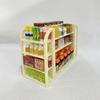 Miniaturowy Domek dla Lalek Symulacja Półki Supermarketowe Napoje Jedzenie Zabawa Przekąski Zabawa Domowa Zabawka Model