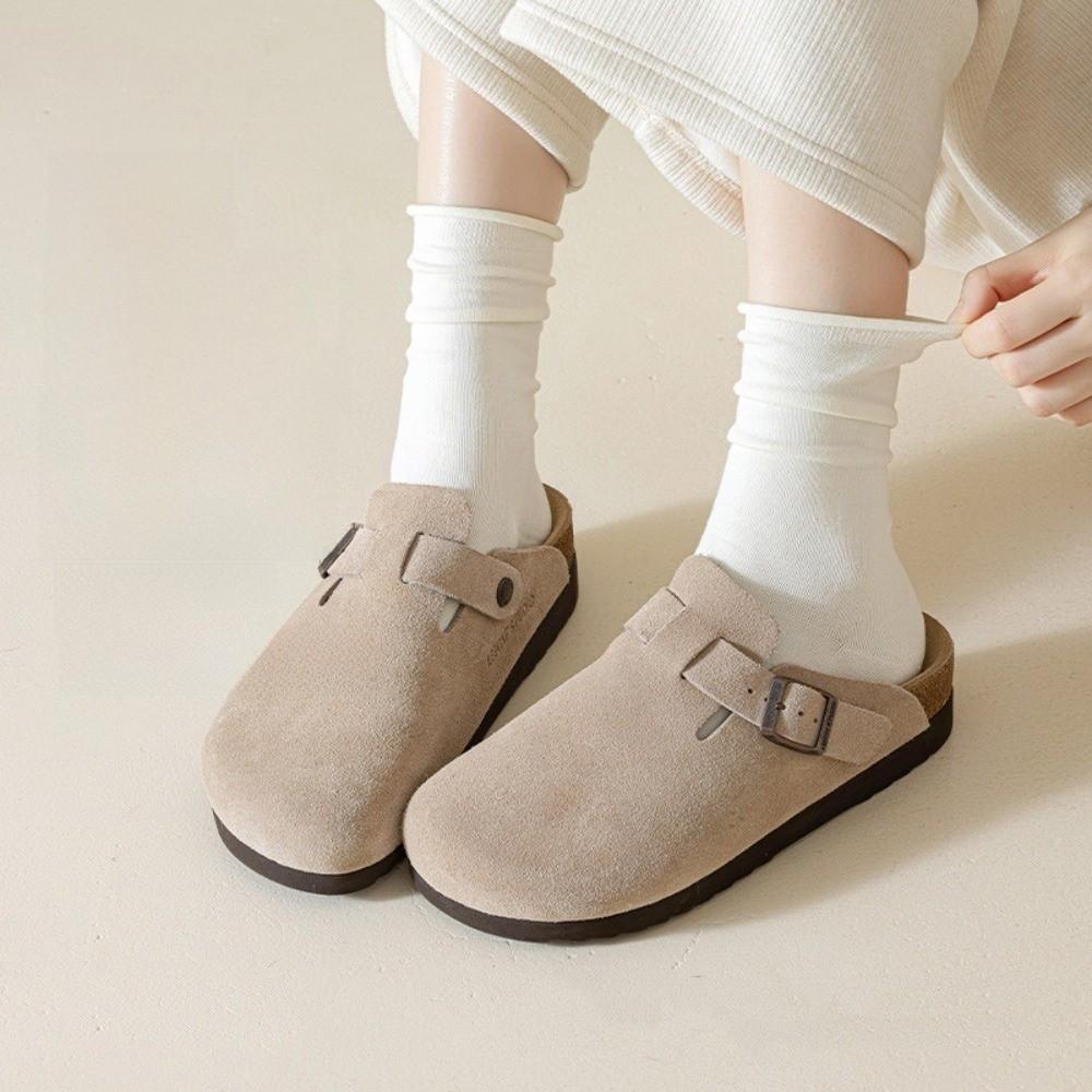1 Pair Calf Socks Soft Breathable Slouch Socks Versatile Tube Socks  For Women