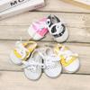 7cm Mini Toys 18 Inches Doll Canvas Shoes Wave Point Shoes Doll Shoes Doll Accessories