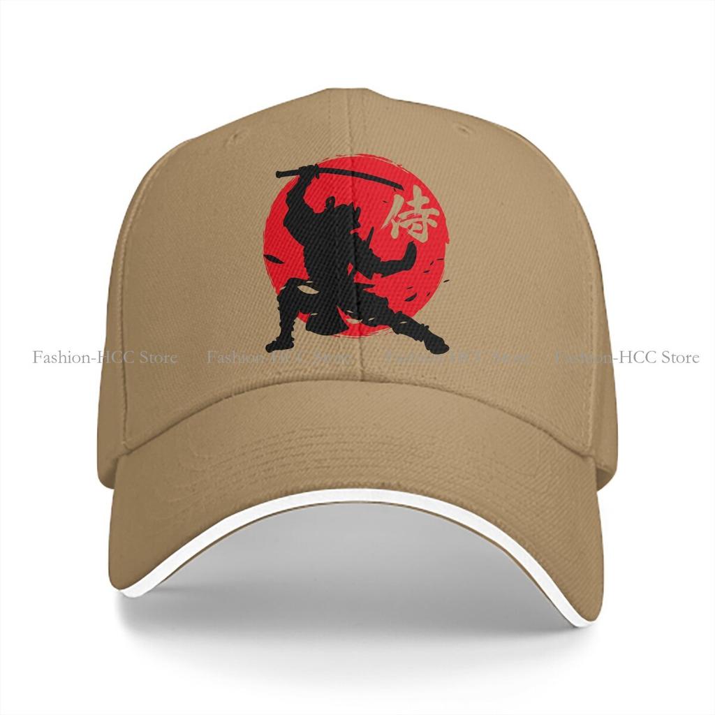 Sword Culture Solid Color Baseball Caps Peaked Cap Japanese Samurai Warrior Bushido Sun Shade Hats Men Women