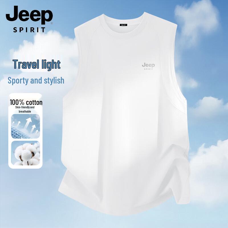 Мужская хлопковая футболка-жилет JEEP SPIRIT M