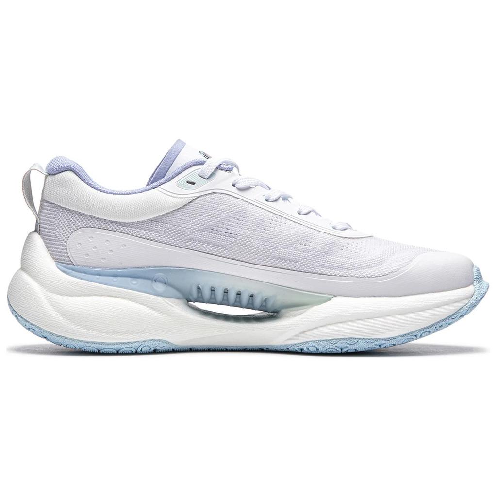 New LiNing Soft COOL Durable Breathable Low Top Casual Shoes Women's White AGLU050-6