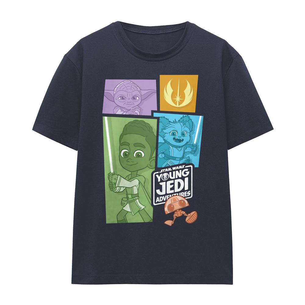 Star Wars: Young Jedi Adventures Womens/Ladies Blocks T-Shirt