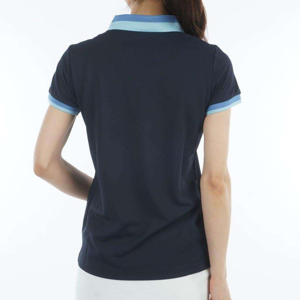 Ping Apparel Women's Short Sleeve Polo Shirt (One-Point Logo) / Golf / 622-5160304 120_Navy S
