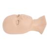Detachable Single Fold Eyelid Lash Mannequin Head Silicone Eyelash Training Model for Makeup Practic
