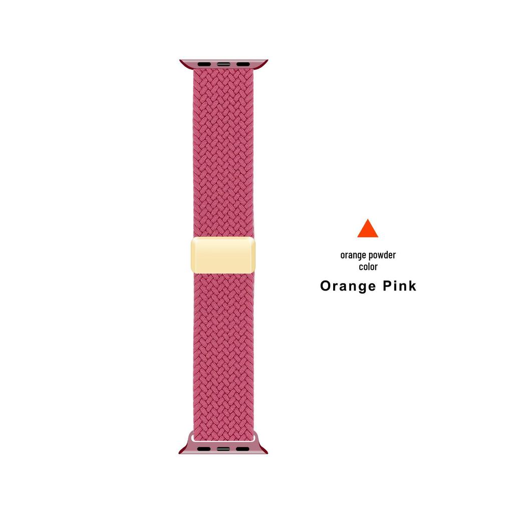 Geflochtenes Magnetarmband aus Nylon für Apple Watch S11