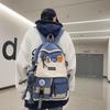 Large Capacity Unisex Backpack for Students: Ideal for High School, College, and Travel