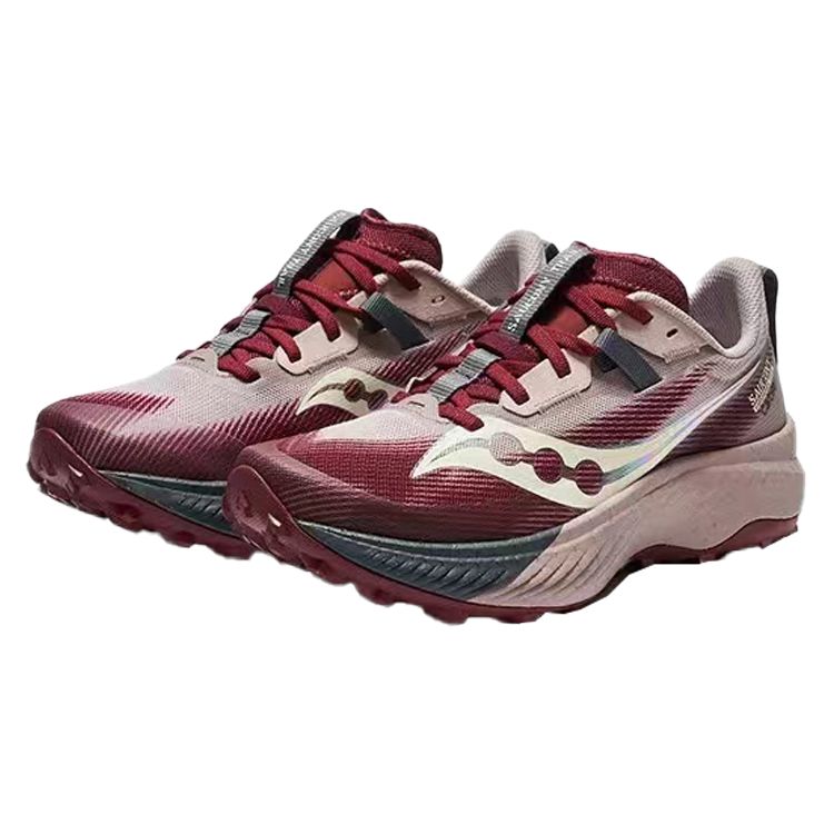 SAUCONY Endorphin Edge Pohodlné Všestranné Ležérní Odolné Protiskluzové Nízké Běžecké Boty Dámské tenisky Světle červené S10773-33