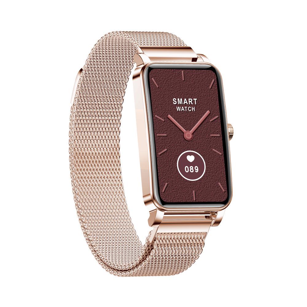 ZX19 Women's Smartwatch - Heart Rate, Blood Pressure, Menstrual Cycle Alerts, Changeable Dial, Touch Screen.