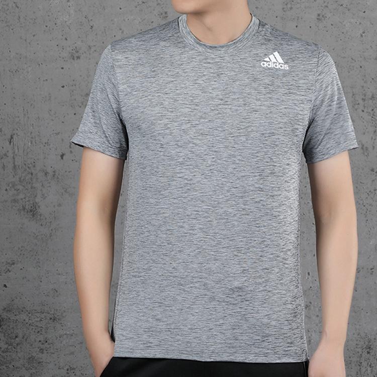 adidas Training Sports Short Sleeve Tee 'Light Grey' Men's FL4334